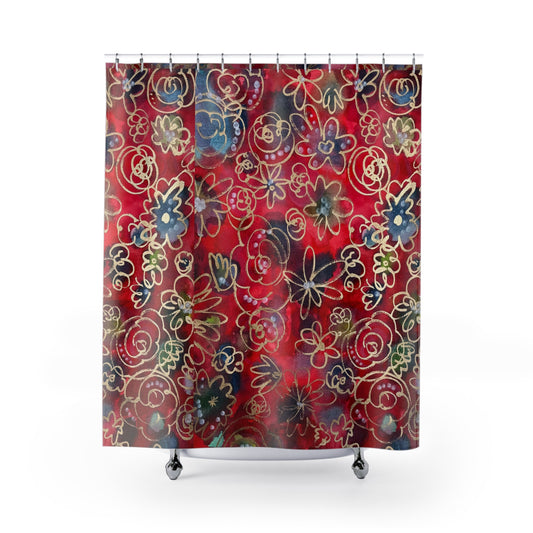 "Red" Shower Curtain