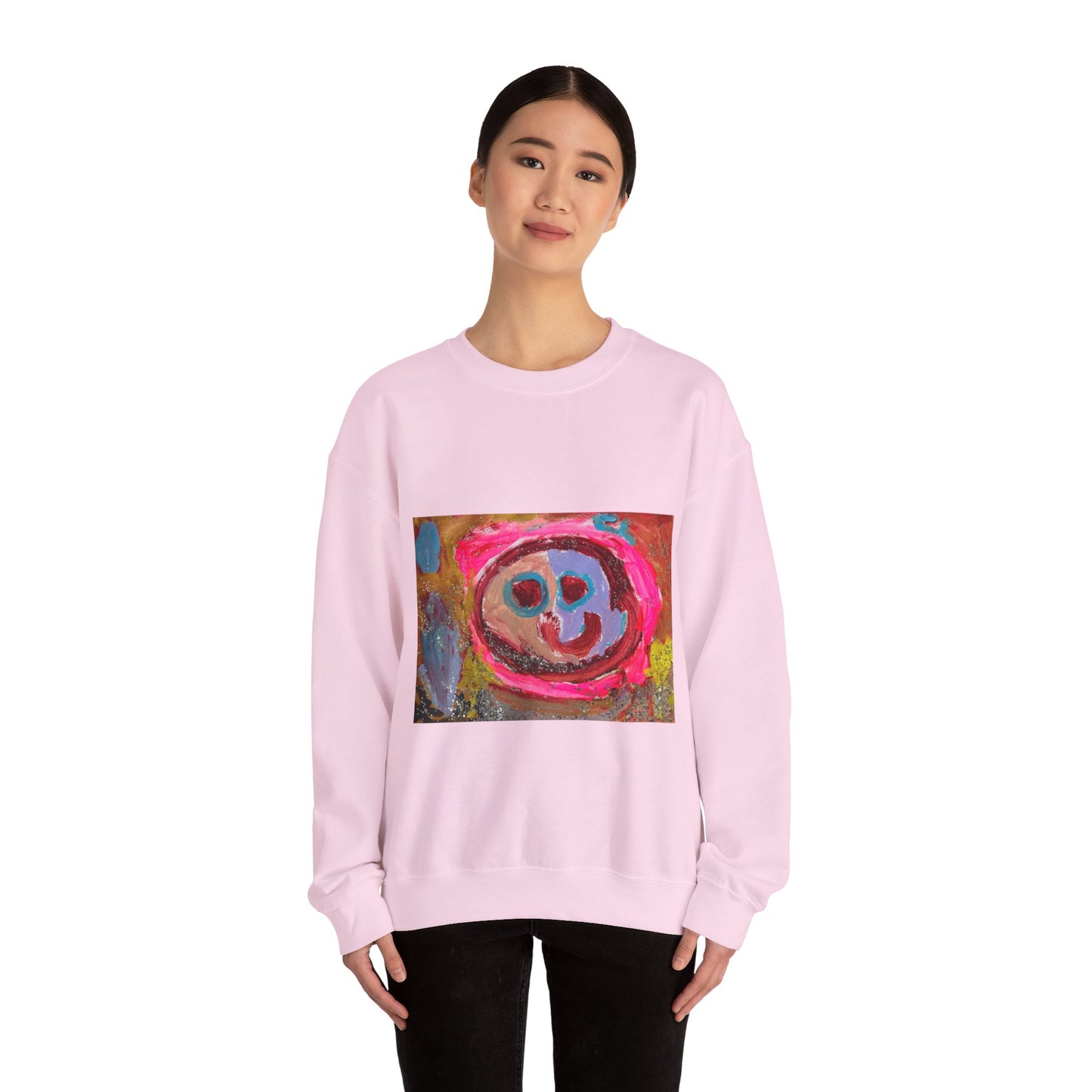 Shep's Smiley Unisex Heavy Blend™ Crewneck Sweatshirt