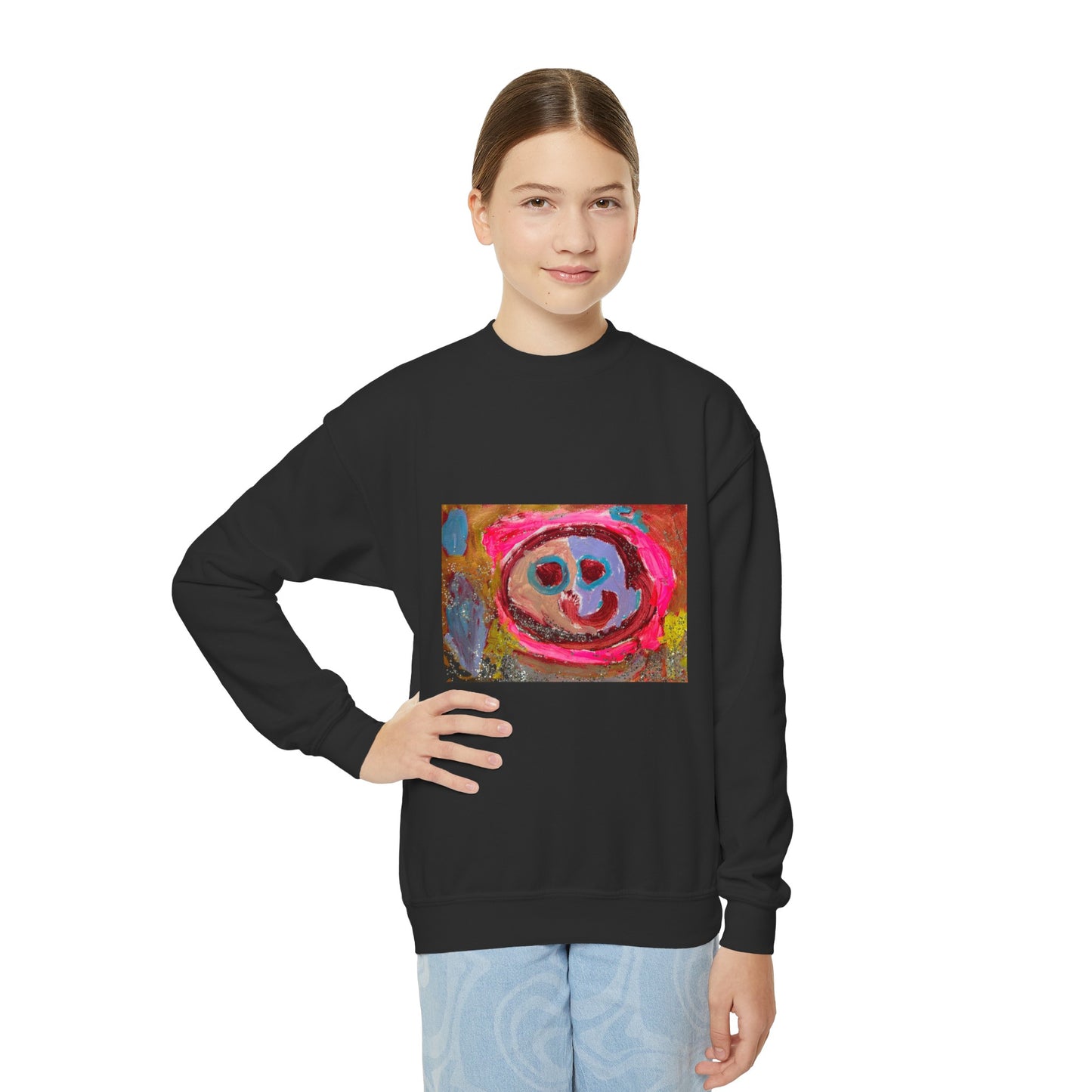 Shep's Smiley Youth Crewneck Sweatshirt