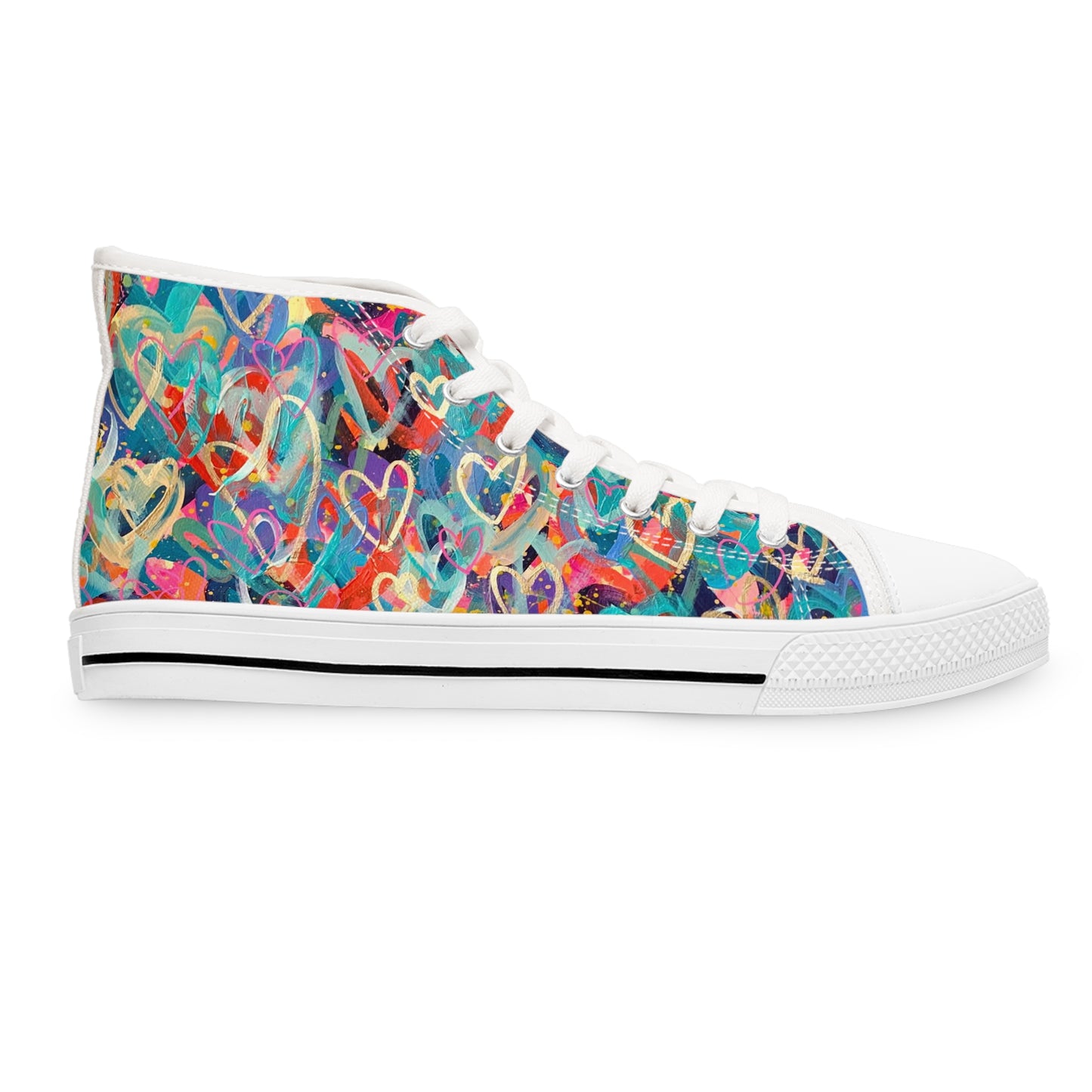 Grateful Heart Art Women's High Top Sneakers