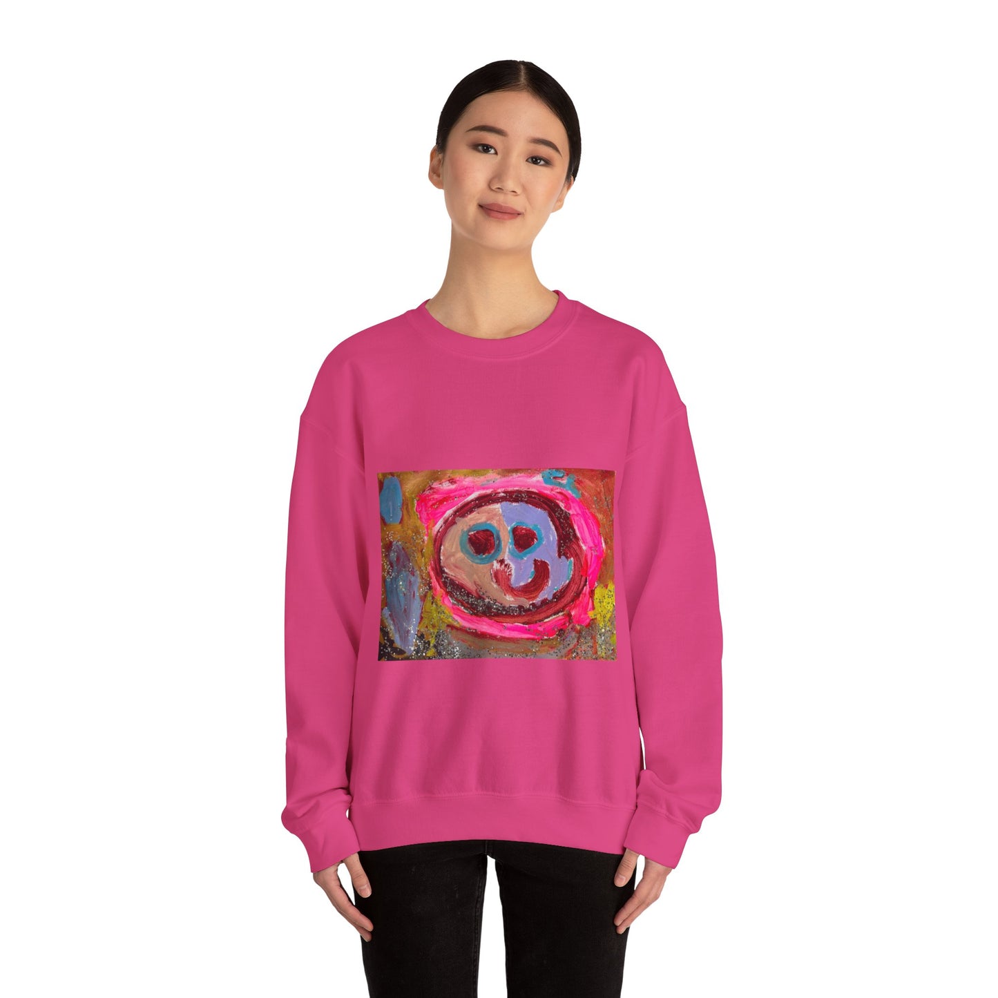 Shep's Smiley Unisex Heavy Blend™ Crewneck Sweatshirt