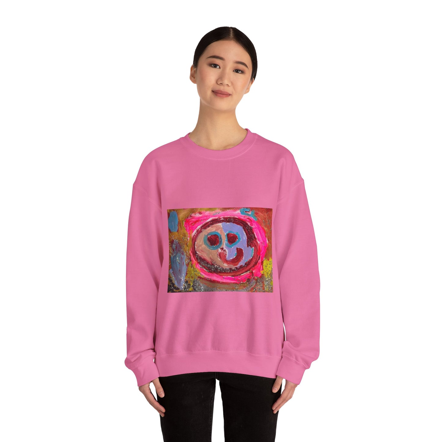 Shep's Smiley Unisex Heavy Blend™ Crewneck Sweatshirt