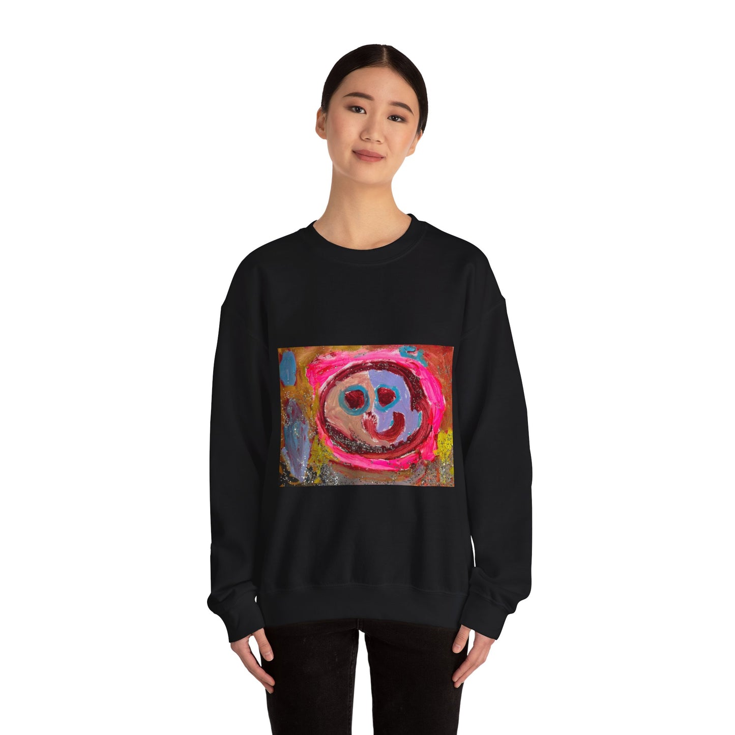 Shep's Smiley Unisex Heavy Blend™ Crewneck Sweatshirt