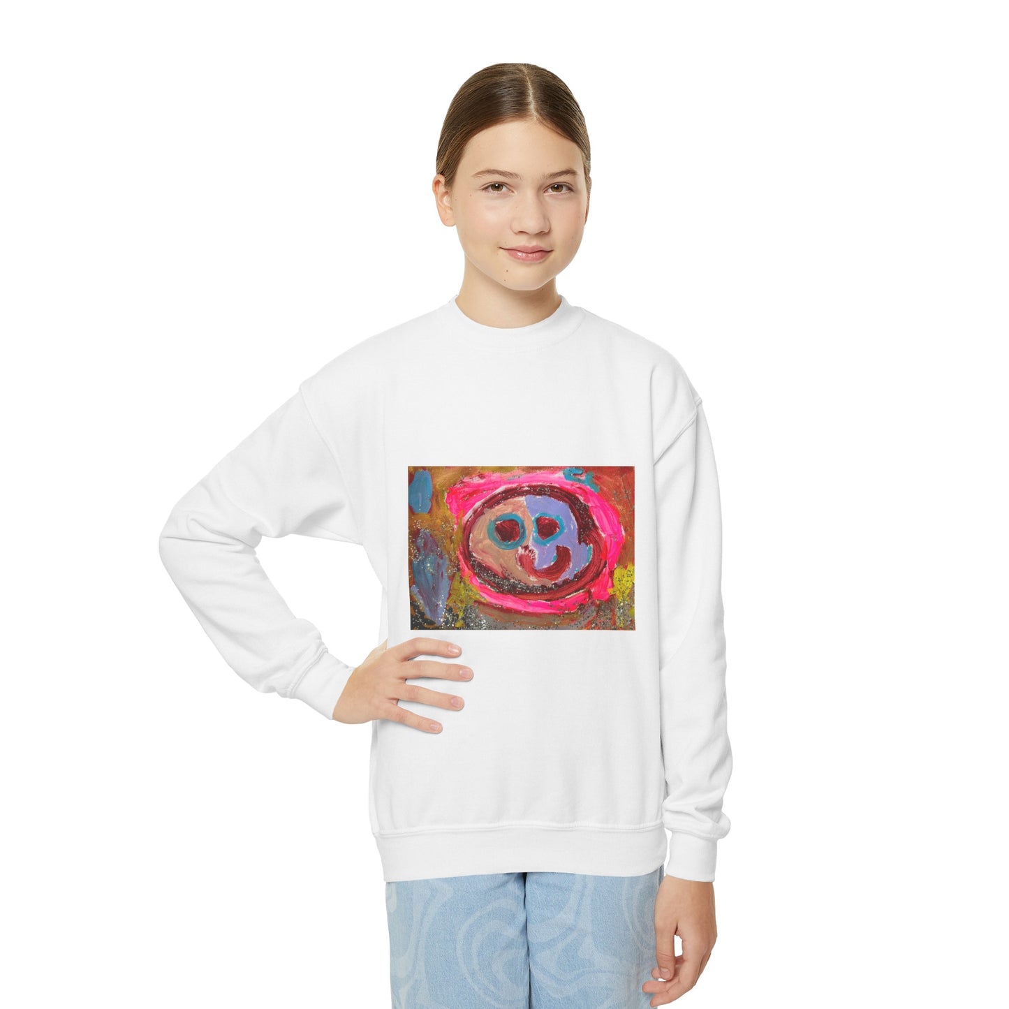 Shep's Smiley Youth Crewneck Sweatshirt