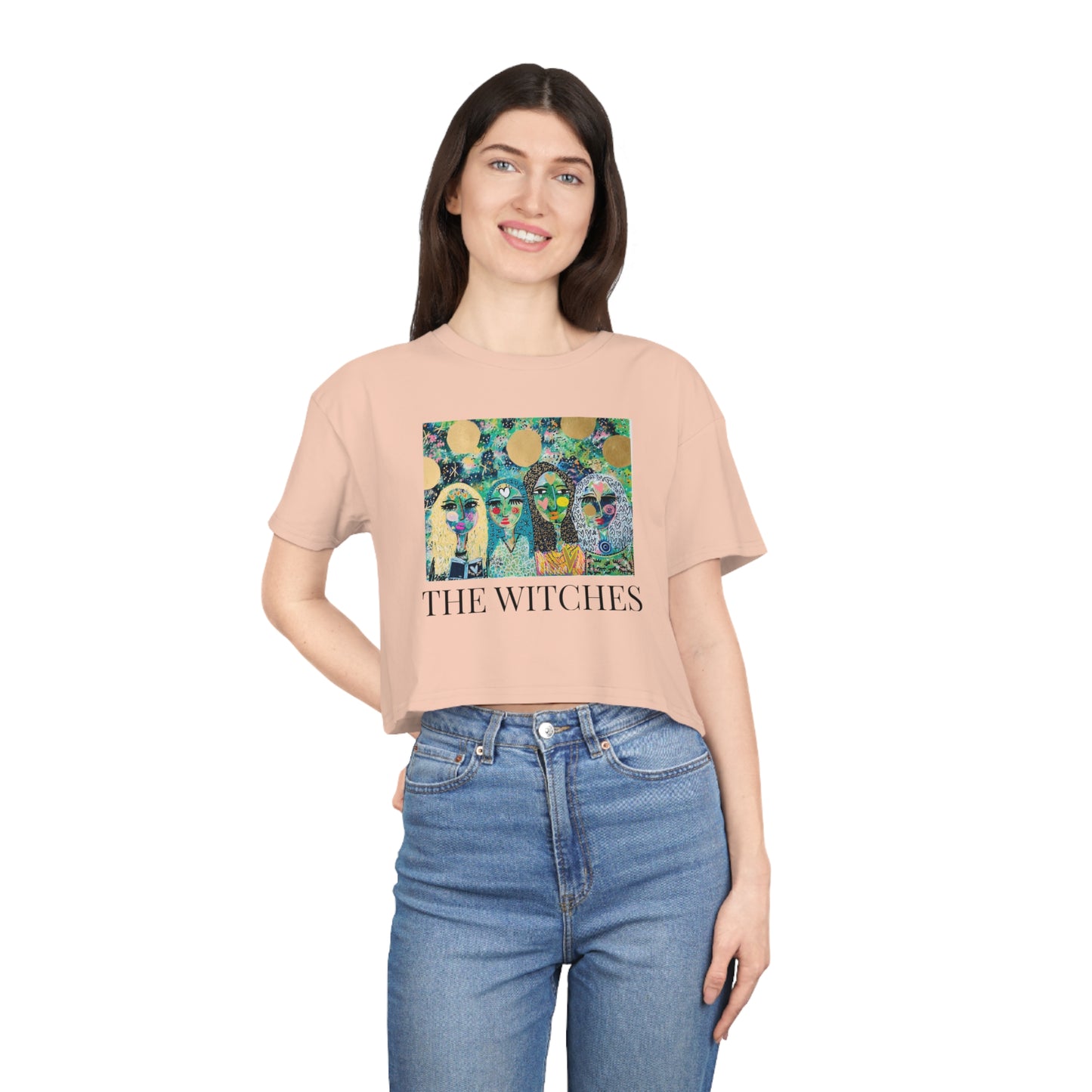 "THE WITCHES" Women's Crop Tee