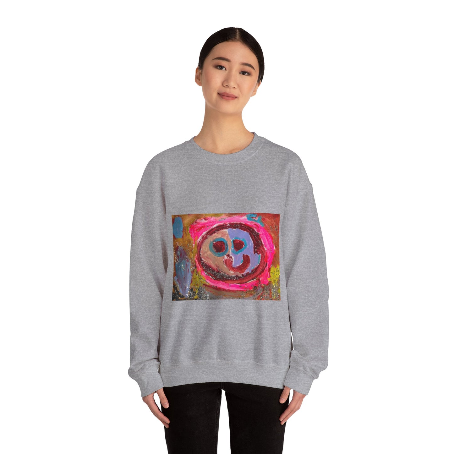 Shep's Smiley Unisex Heavy Blend™ Crewneck Sweatshirt