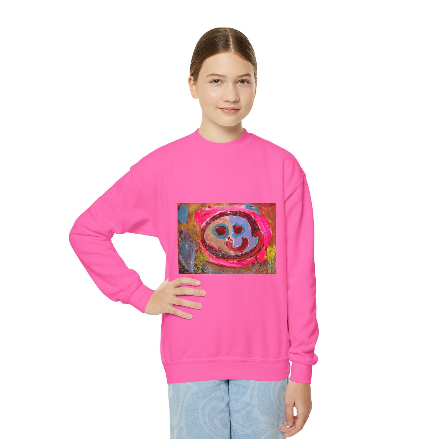 Shep's Smiley Youth Crewneck Sweatshirt