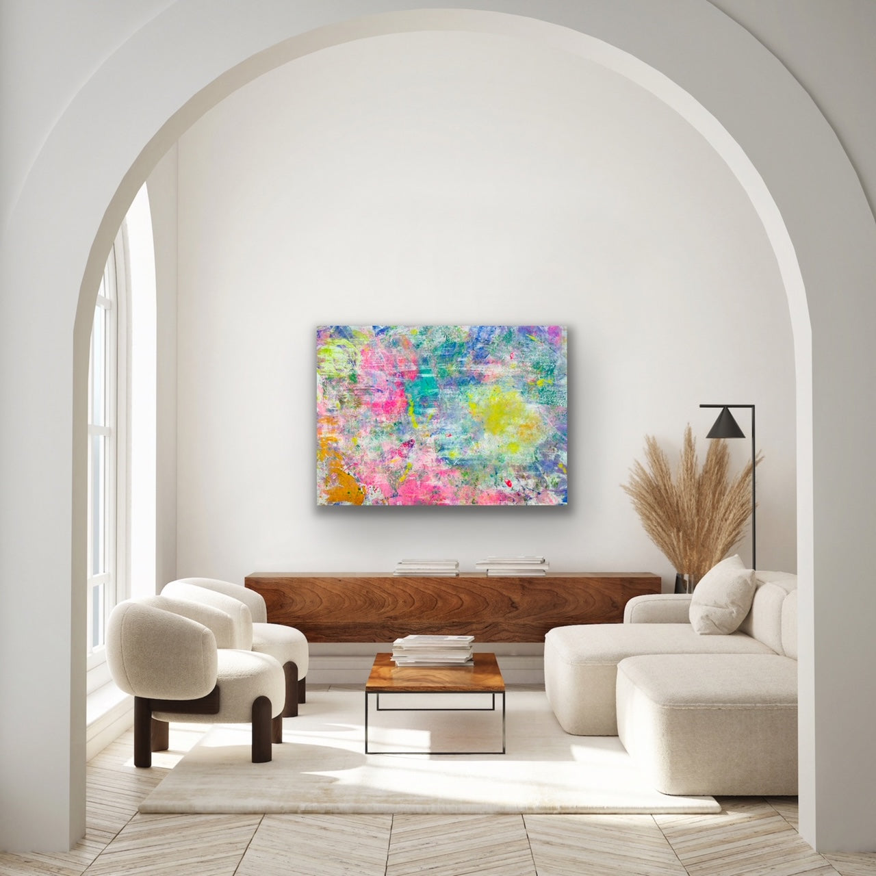 Rainbow Street Art - Original Painting