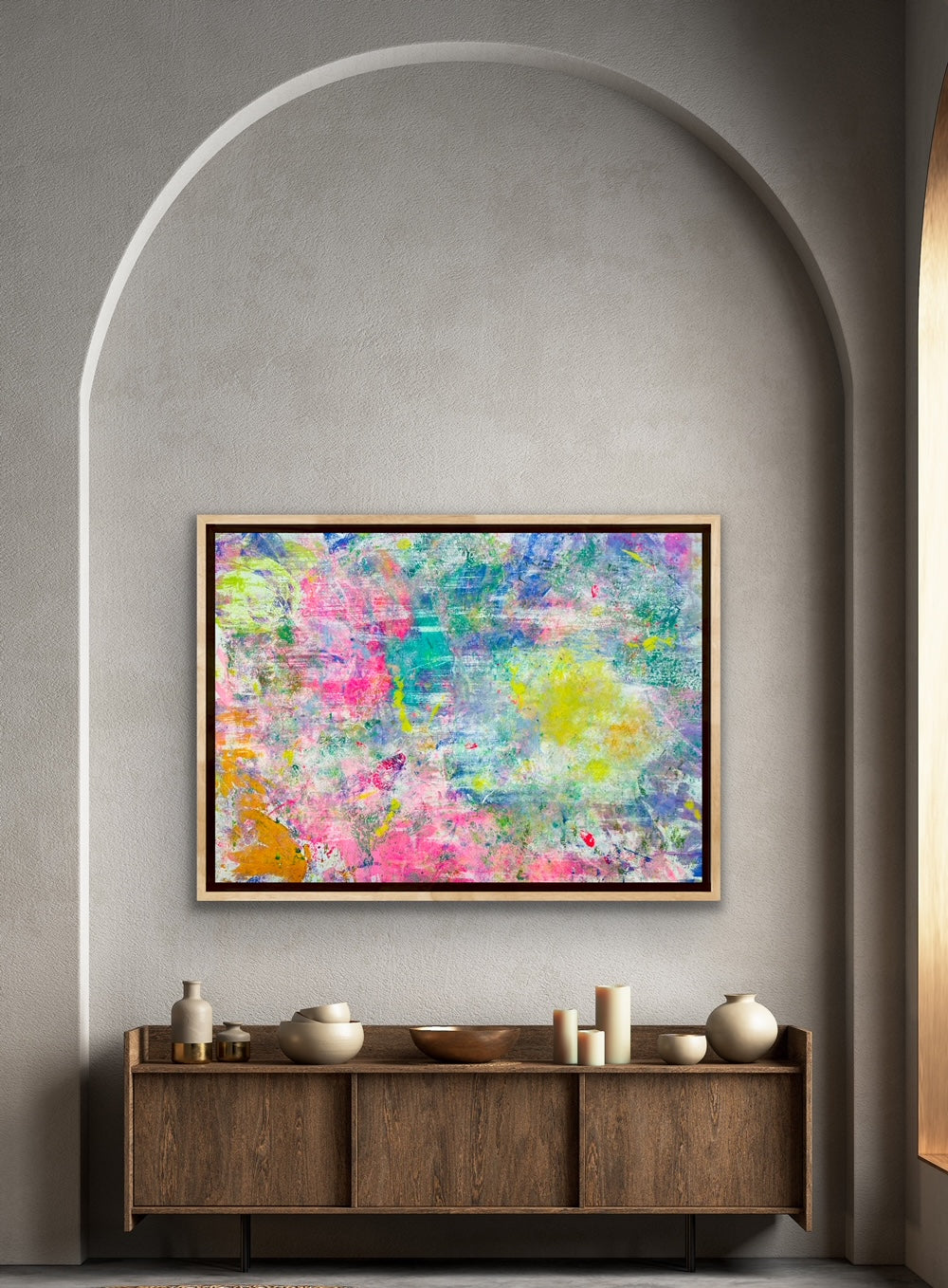 Rainbow Street Art - Original Painting