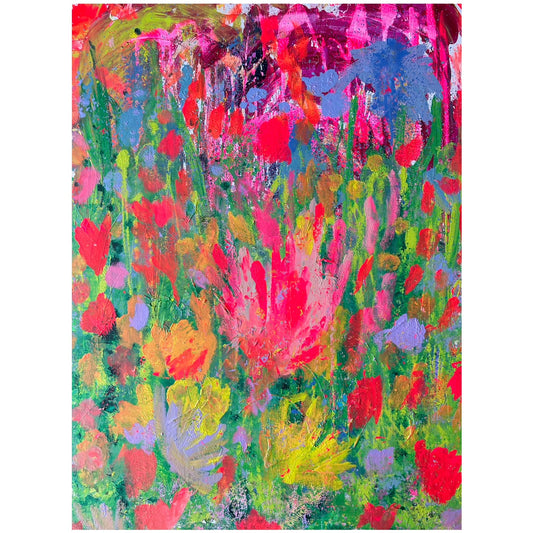 "Always in Bloom" Original Painting on Canvas