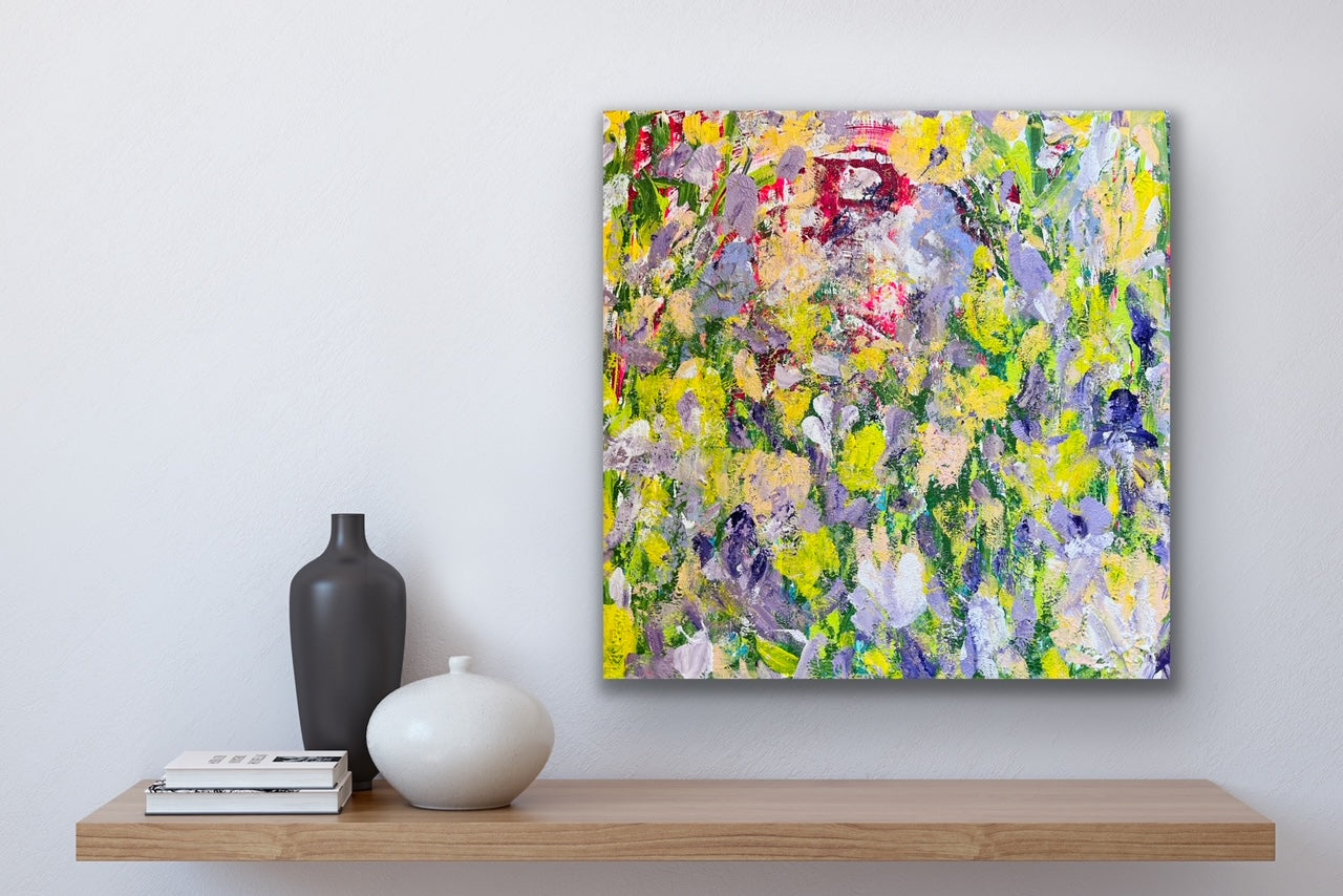 "Walking Through Color" Original Painting on Gallery Wrapped Canvas