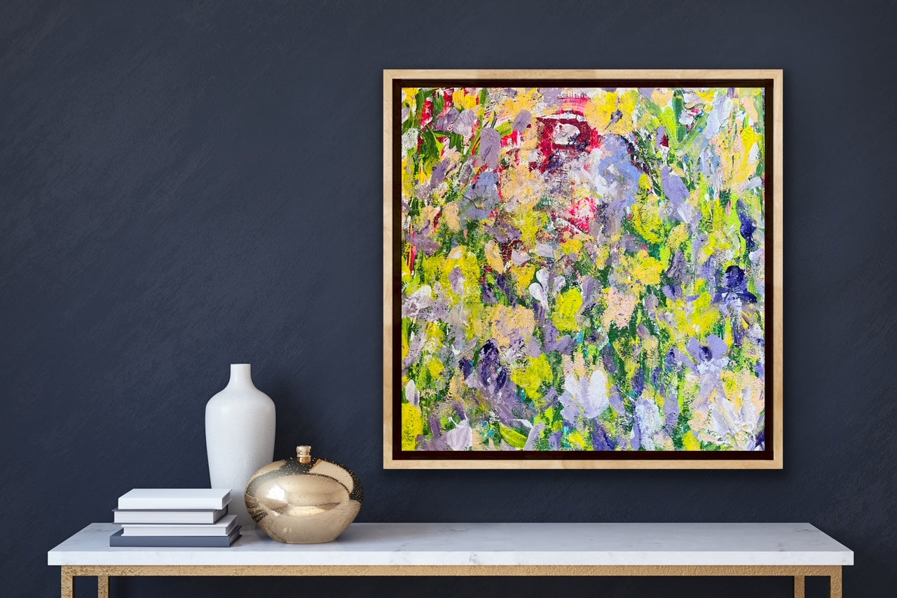 "Walking Through Color" Original Painting on Gallery Wrapped Canvas