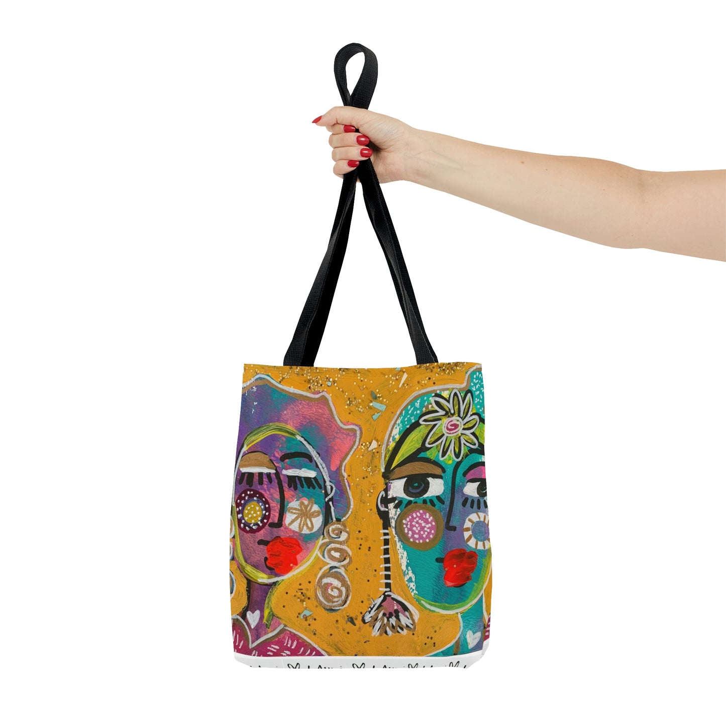 Girl Talk Art Series Tote Bag