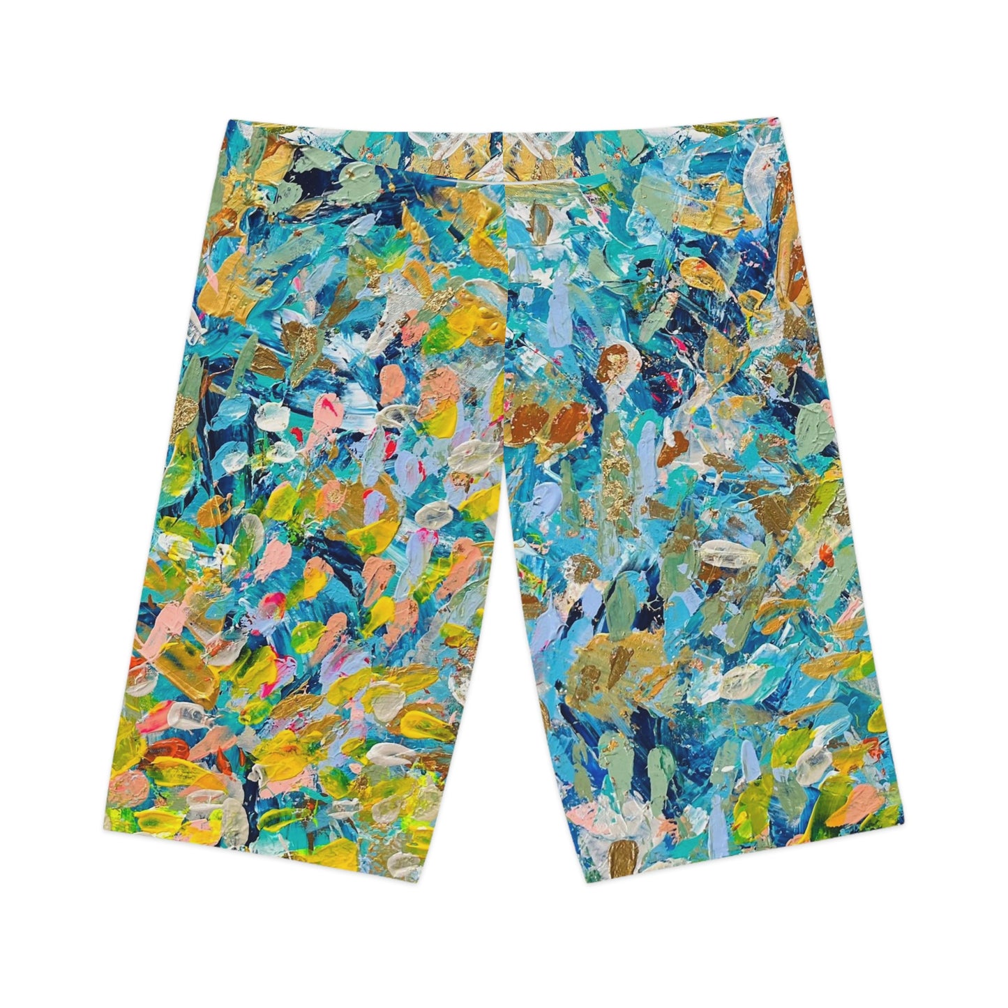 "Enjoy the View" Original Art Women's Bike Shorts