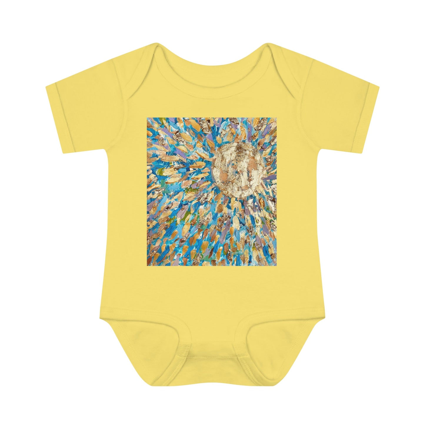 "GoldenLady" Infant Baby Rib Bodysuit