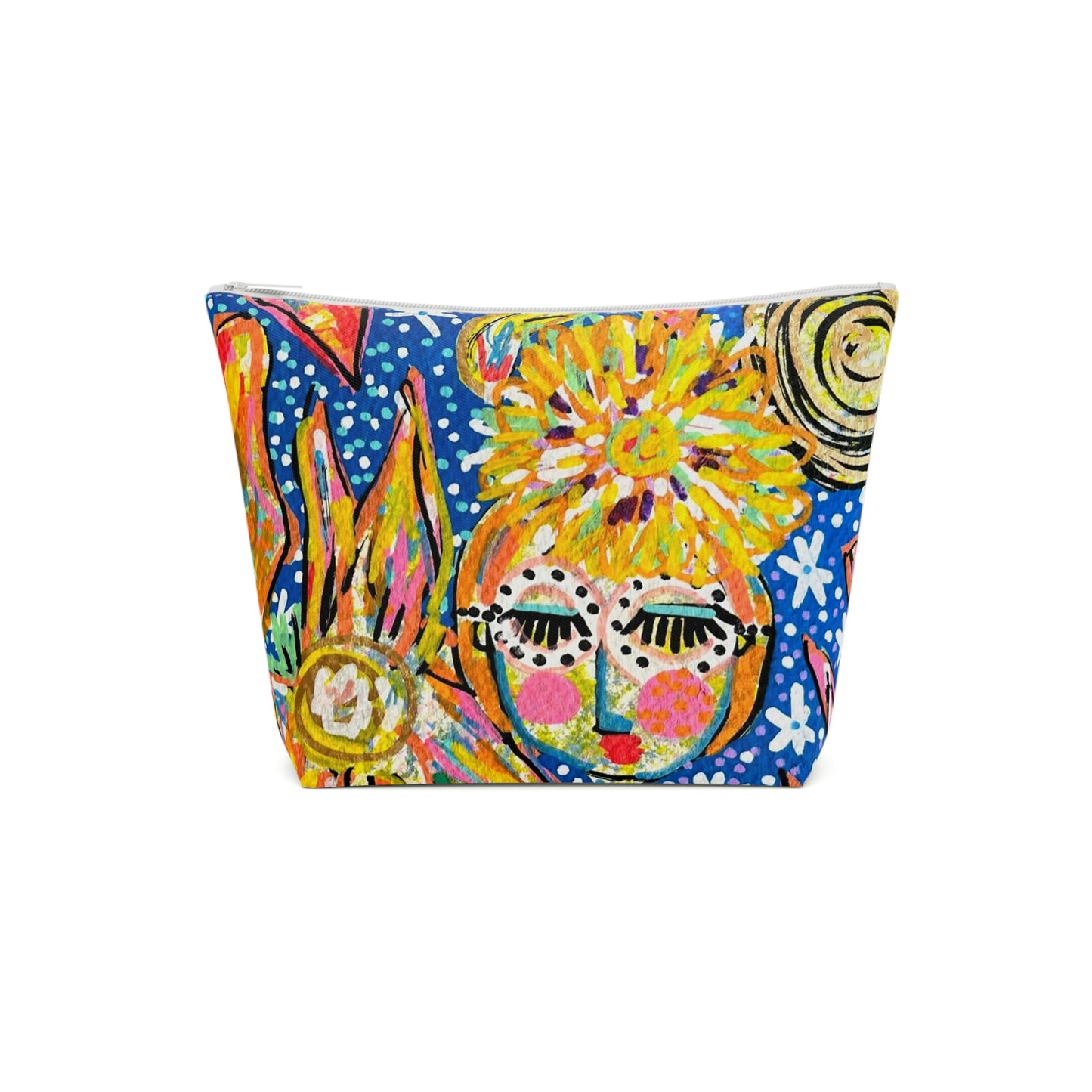 "MAY ALL YOUR DREAMS COME TRUE" Cotton Cosmetic Bag