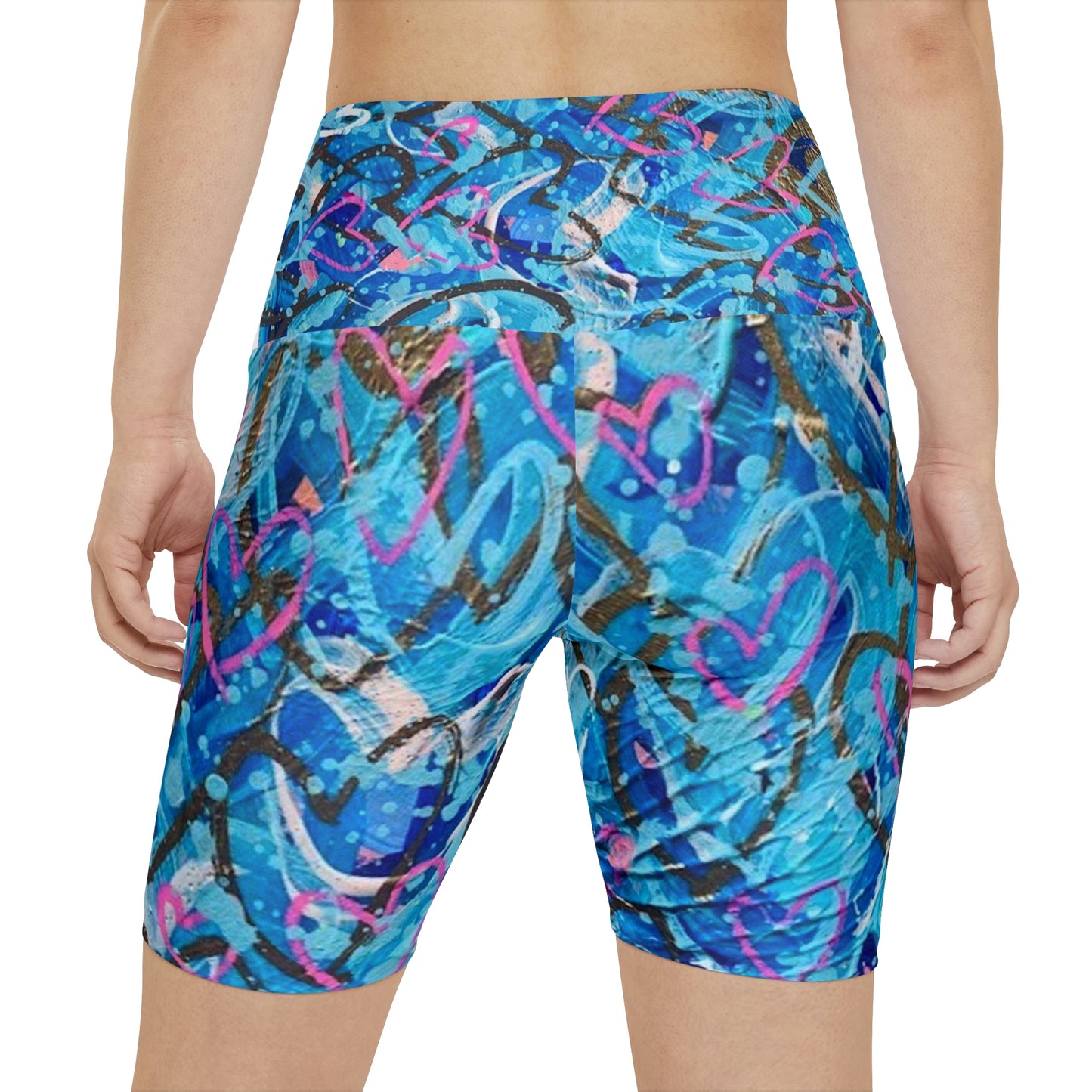 "Full Of Love" Women's Workout Shorts