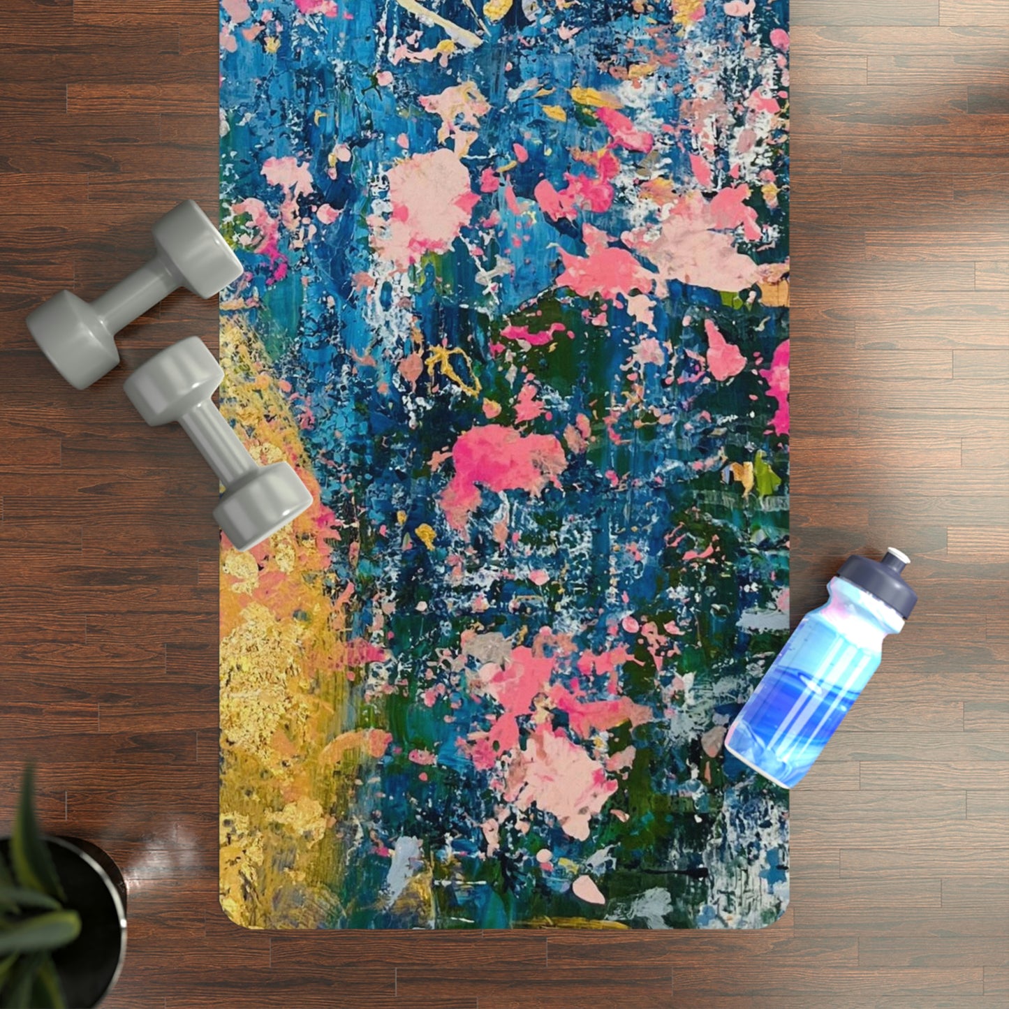 "When Pigs Fly" Rubber Yoga Mat