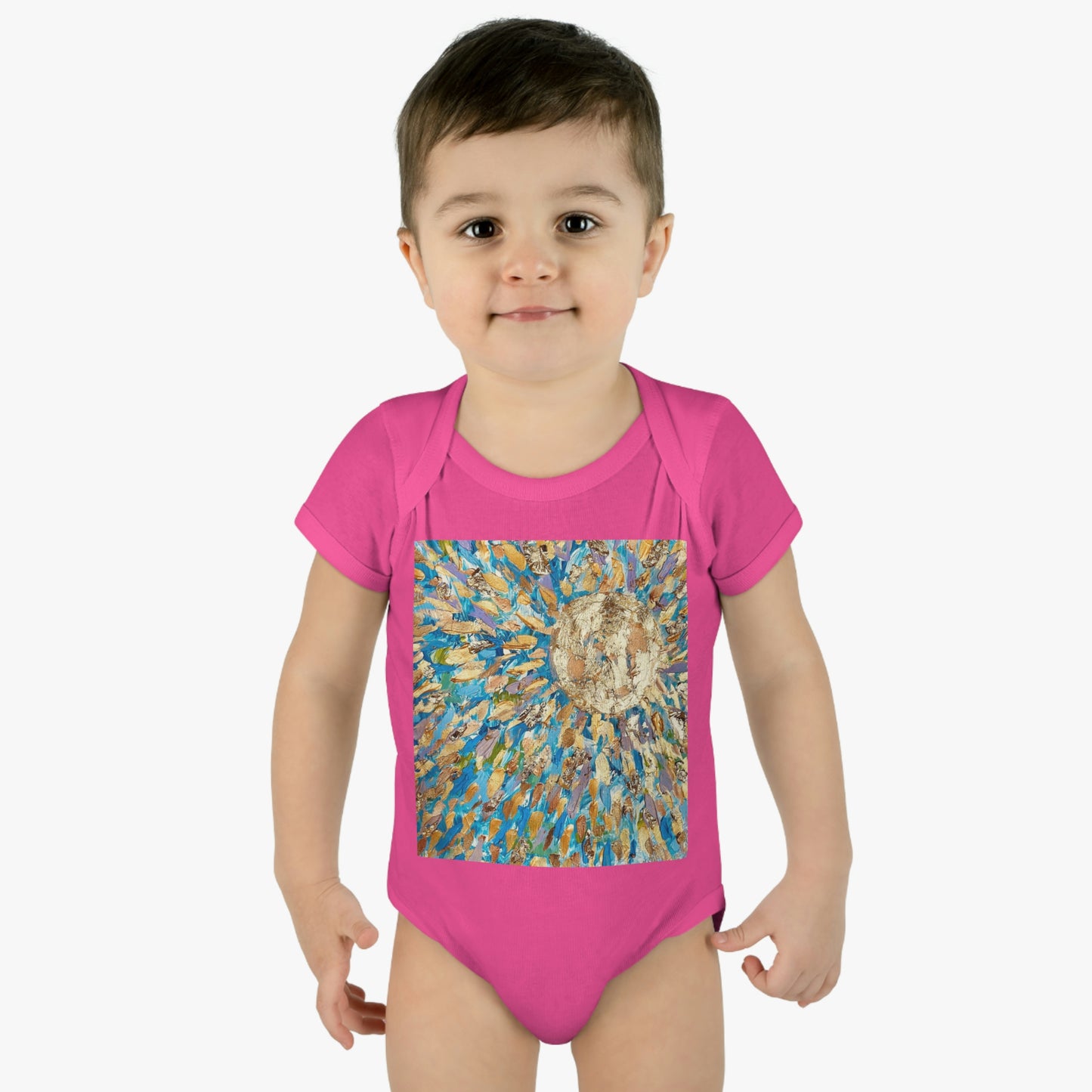 "GoldenLady" Infant Baby Rib Bodysuit