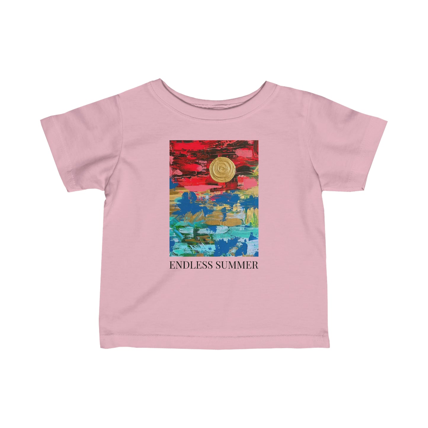 Infant "Endless Summer" Original Artwork Jersey Tee