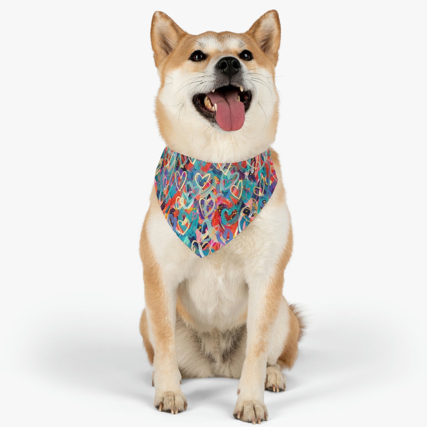 Grateful Heart Art Pet Bandana Collar