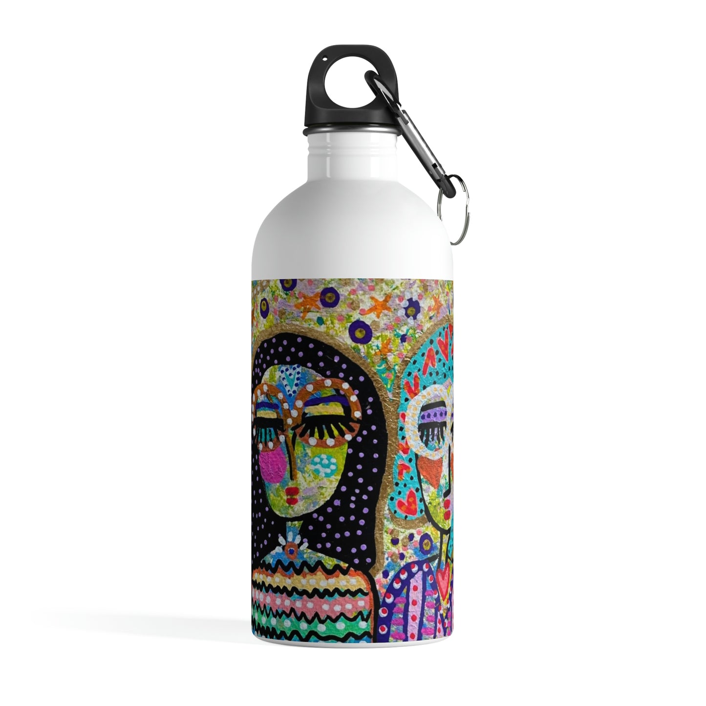 GIRL TALK ART SERIES Stainless Steel Water Bottle