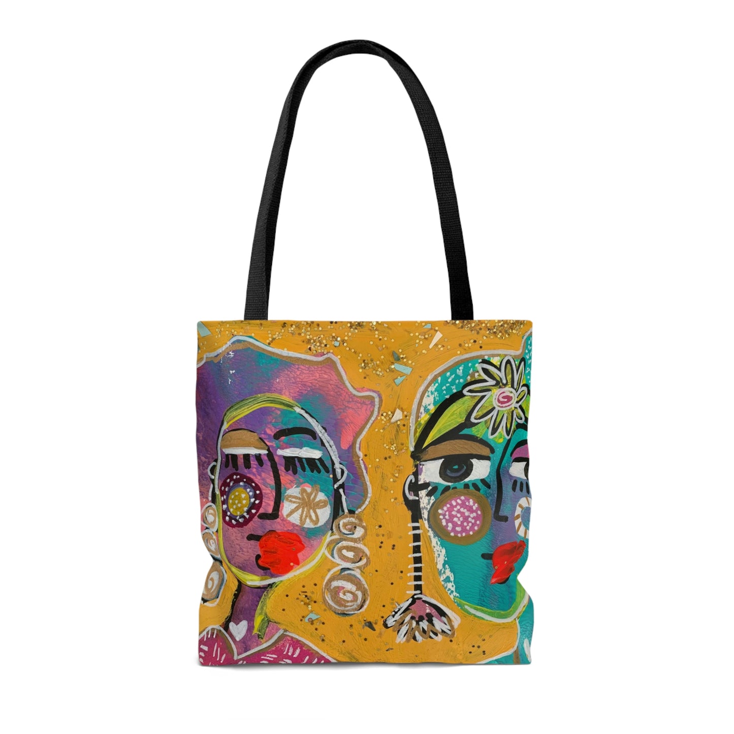 Girl Talk Art Series Tote Bag